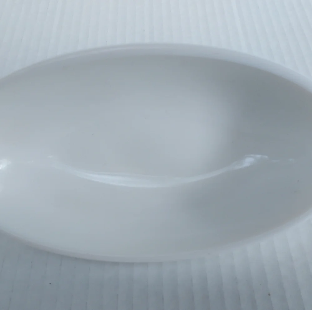 Vintage Milk Glass Butter Dish with Hobnail Detail VTG